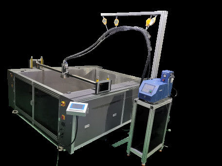 XY Glue Plotter with 05mm Nozzle Diameter and 1-4 Work Station Configurations for Automated Packaging Lines