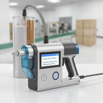 2-30 Minuten Heizzeit Automatischer XY-Klebmaschine mit einstellbarem Klebvolumen von 5L, 10L, 20L für bis zu vier Bediener