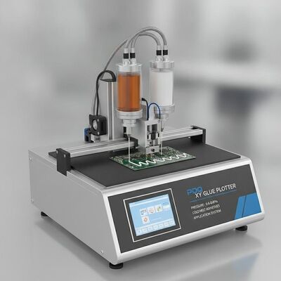 XY-Kleimplotter mit 0,6-0,8 Pa Druck, 840 mm Stapelhöhe und 2-3 kg/h Kleberausgabe für Präzisionskleberei