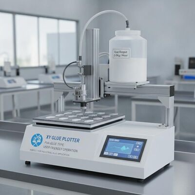 XY-Kleimplotter mit 2-3 kg pro Stunde, benutzerfreundlicher Bedienung für industrielle Klebstoffanwendungen