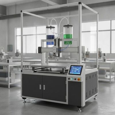 Automatischer XY-Klebmaschine mit 840 mm Stapelhöhe und heißem Schmelzen und kaltem Klebstoff in einer Operation mit automatischer Höhenanpassung